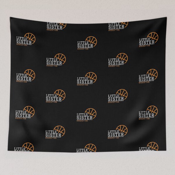 Item preview, Little Sister Biggest Fan Basketball, Basketball Sister, Basketball Sis, Cheer Basketball Family designed and sold by singRsong.