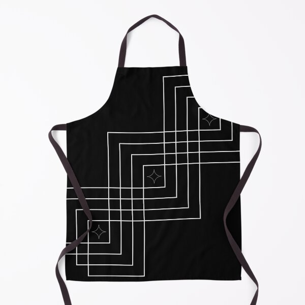 Item preview, Black and white connected pattern designed and sold by NUSUSDREAM.