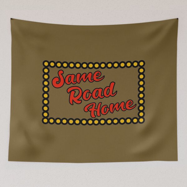 Item preview, We’re all on the same road home brown designed and sold by YOStudios.