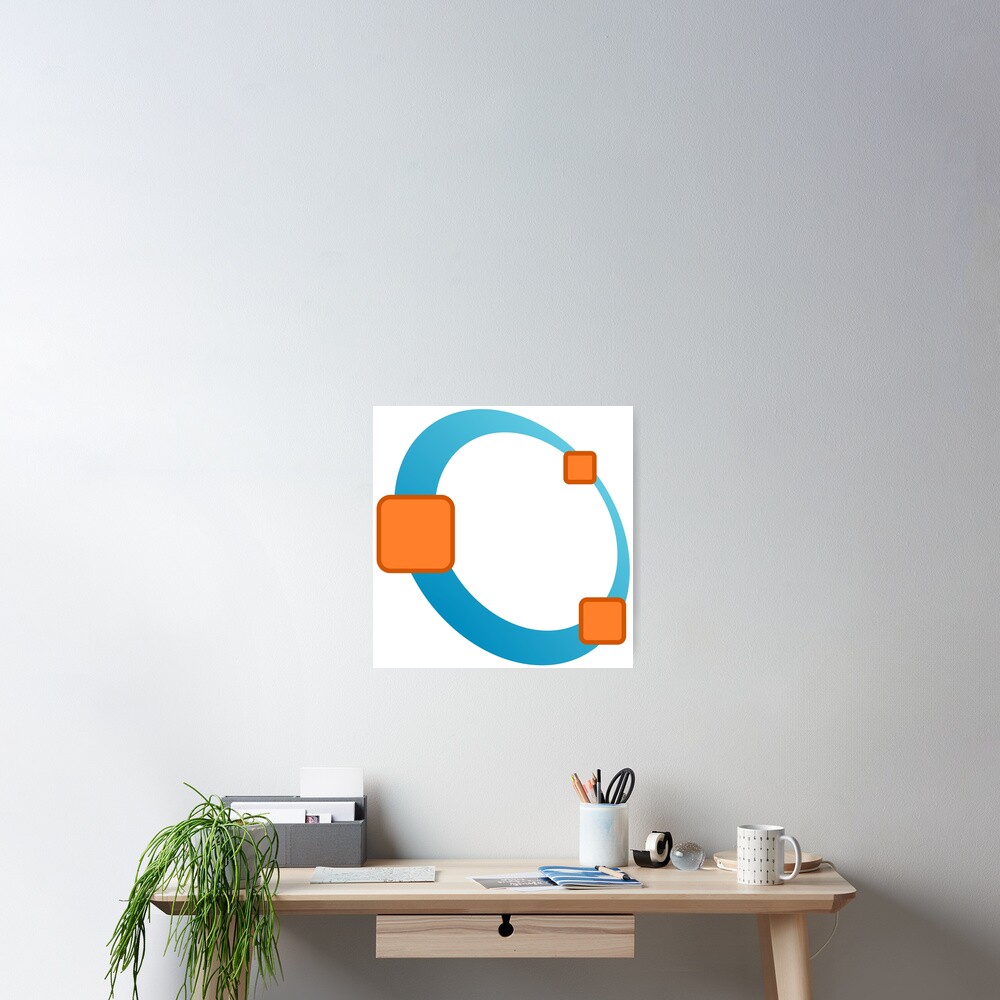 Gnu Octave Logo Poster For Sale By Snibel Redbubble