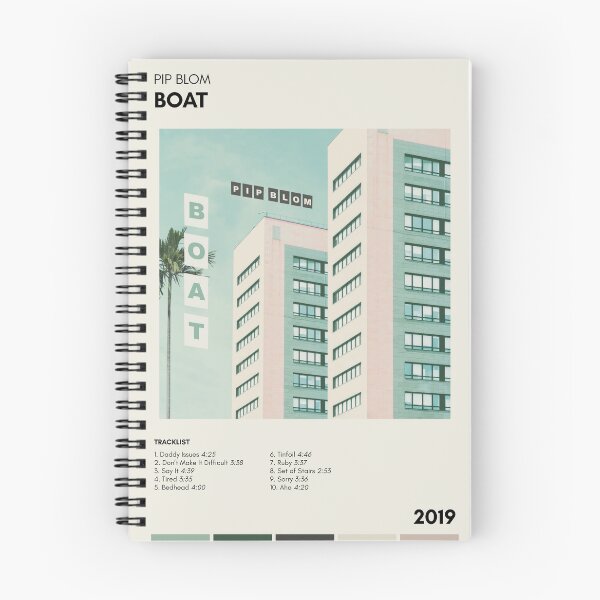 Item preview, BOAT aesthetic album art designed and sold by Spin The Needle Designs.