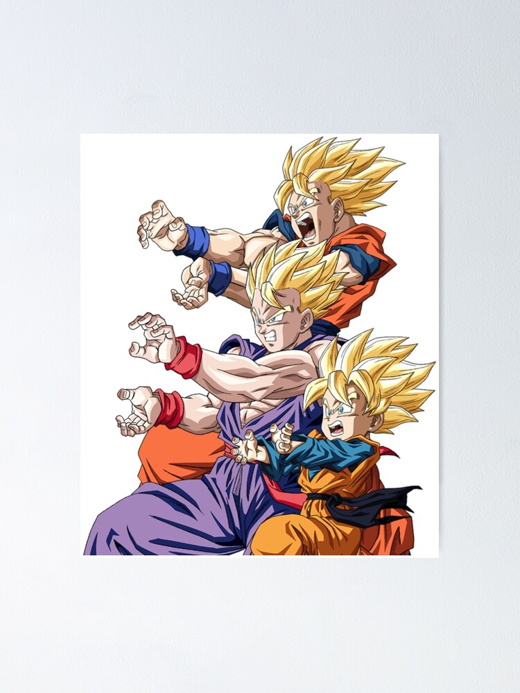 Poster Dragon Ball Z - SS Goku, Wall Art, Gifts & Merchandise