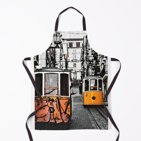 Item preview, Trams on Lisbon street designed and sold by nikstol.