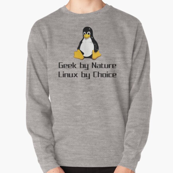 Item preview, Geek By Nature Linux By Choice Nerd T-Shirt Gift designed and sold by Tigarlily.