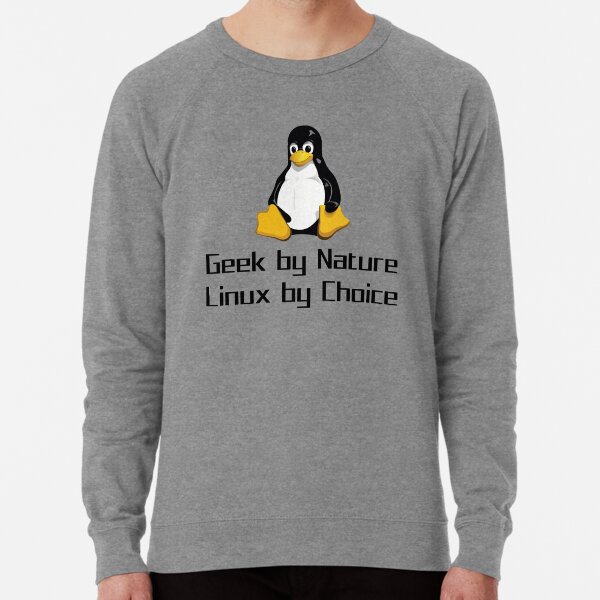 Item preview, Geek By Nature Linux By Choice Nerd T-Shirt Gift designed and sold by Tigarlily.