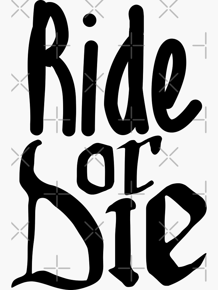 Ride Or Die / MTB Downhill Enduro Sticker Decal / BMX Motocross / Mountain  Biking / Dh Xc Dirt Jump Park DJ E Bike Gravel Fat Bike Trials -  Italia