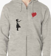 Banksy - Art Zipped Hoodie