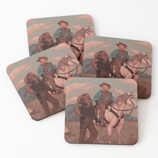 Item preview, Cowboy OFMD Stede and Blackbeard designed and sold by ranrandraws.