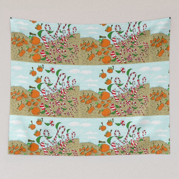 Item preview, Pumpkin Spice vs. Peppermint  designed and sold by Kevin Walls.