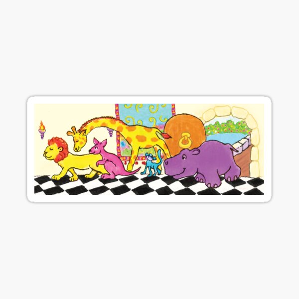 Item preview, "King Leo’s Guests in Palace Hall" designed and sold by gigiamal.