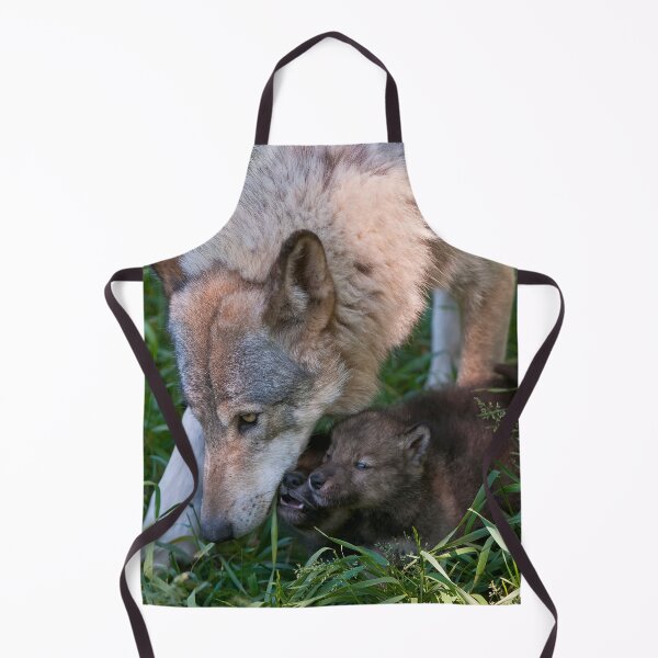 Item preview, Timber Wolf And Pups designed and sold by WolvesOnly.