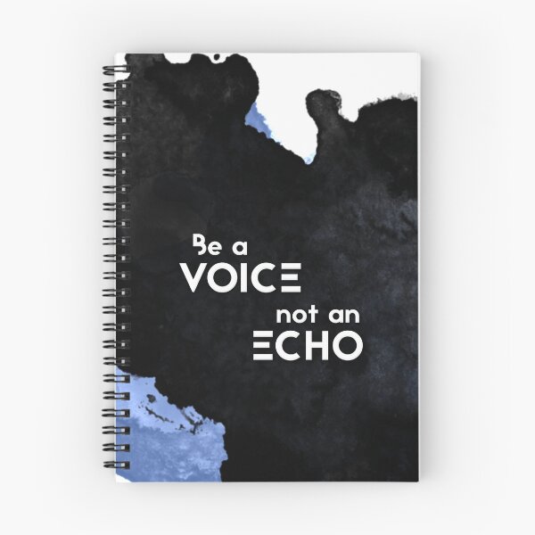 Item preview, Be a Voice, Not an Echo designed and sold by ThisOnAShirt.