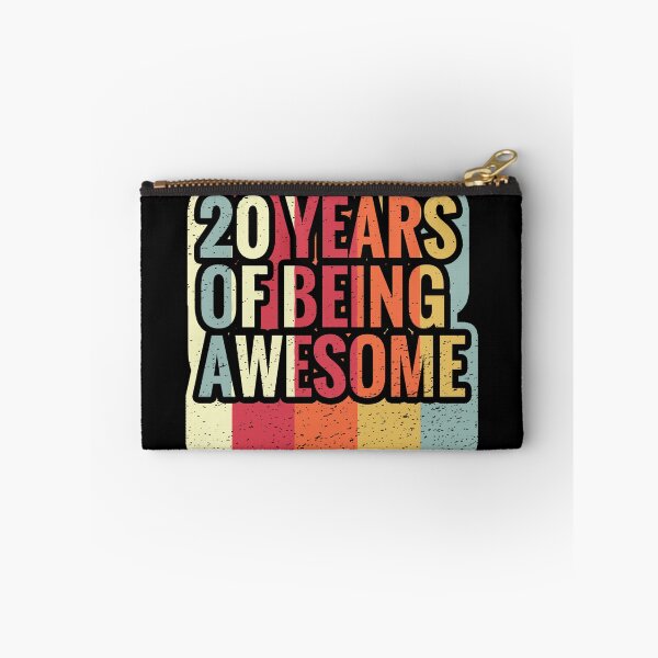 Item preview, 20 Years Of Being Awesome - Splendid 20th Birthday Gift Ideas designed and sold by Assla ⭐⭐⭐⭐⭐.
