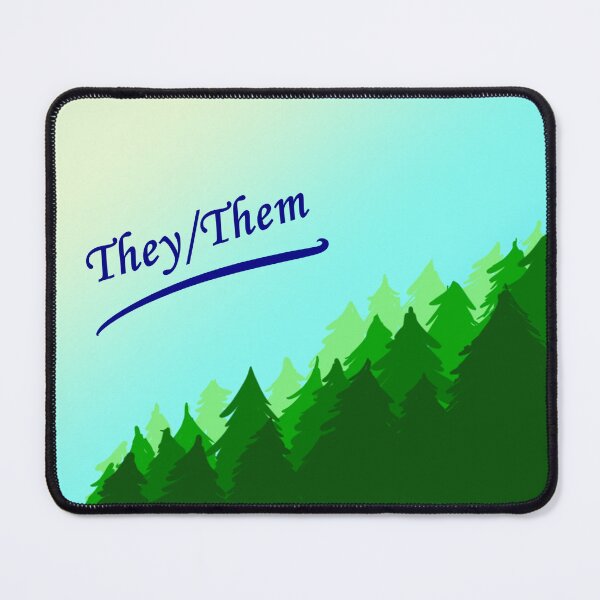 Item preview, They / Them Pronouns designed and sold by chromaticlux.