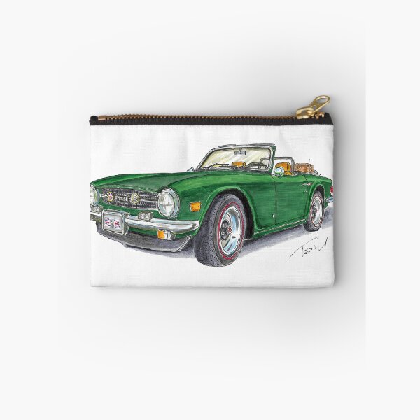 Item preview, Triumph TR6 Green designed and sold by WheelsinArt.