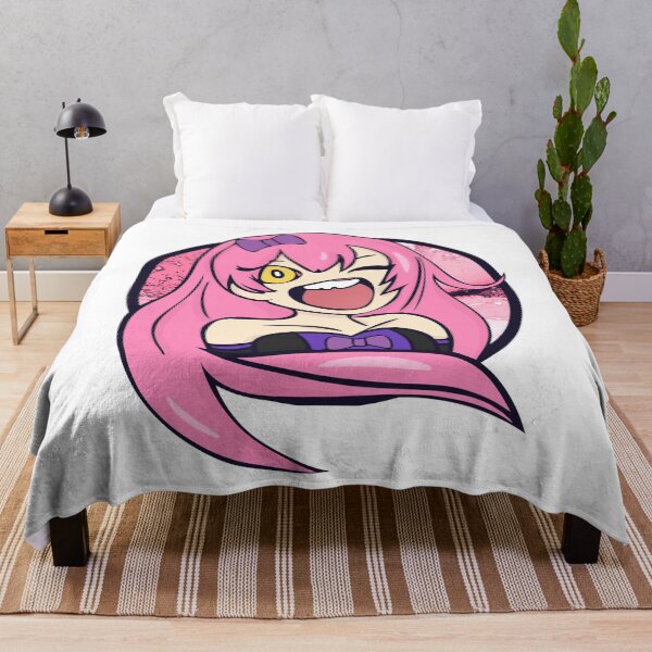 Item preview, I Don't Bite! Cute Creepy Anime Girl Smiling designed and sold by Nicheek.