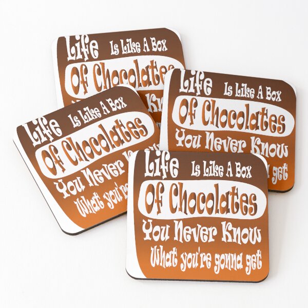 Item preview, Life Is Like A Box Of Chocolates You Never Know What you're gonna get Classic T-shirt designed and sold by The3stars.