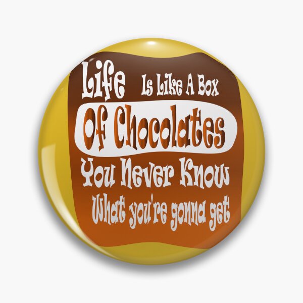 Item preview, Life Is Like A Box Of Chocolates You Never Know What you're gonna get Classic T-shirt designed and sold by The3stars.