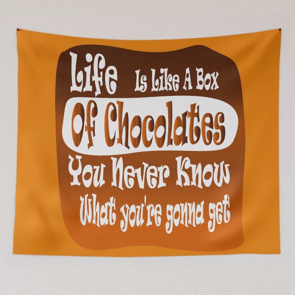 Item preview, Life Is Like A Box Of Chocolates You Never Know What you're gonna get Classic T-shirt designed and sold by The3stars.