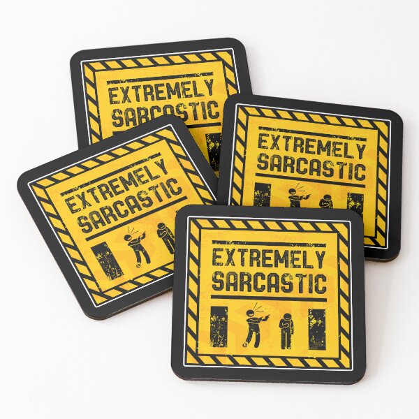 Item preview, Human Warning Sign EXTREMELY SARCASTIC Sayings Sarcasm Humor Quotes designed and sold by KOURCHAL ART.