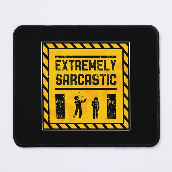 Item preview, Human Warning Sign EXTREMELY SARCASTIC Sayings Sarcasm Humor Quotes designed and sold by KOURCHAL ART.