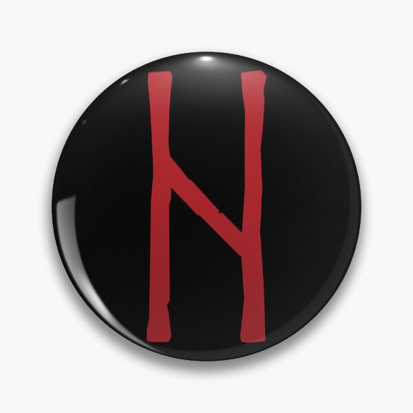 Item preview, Viking Rune - Hagalaz Elder Futhark Runic Hail Symbol designed and sold by iscaStudioArt.