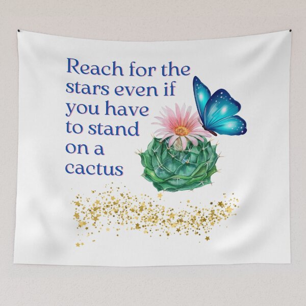 Item preview, Reach for the stars - cactus design designed and sold by Rubi16.