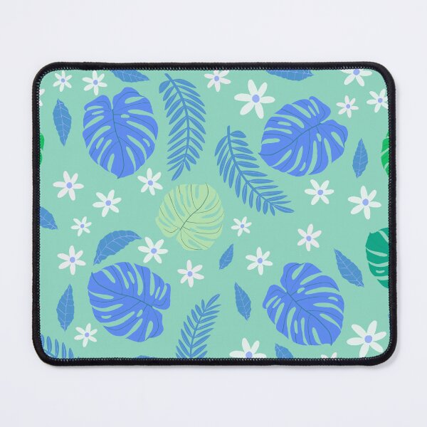Item preview, Monstera on green background designed and sold by BumbleBearArtUK.