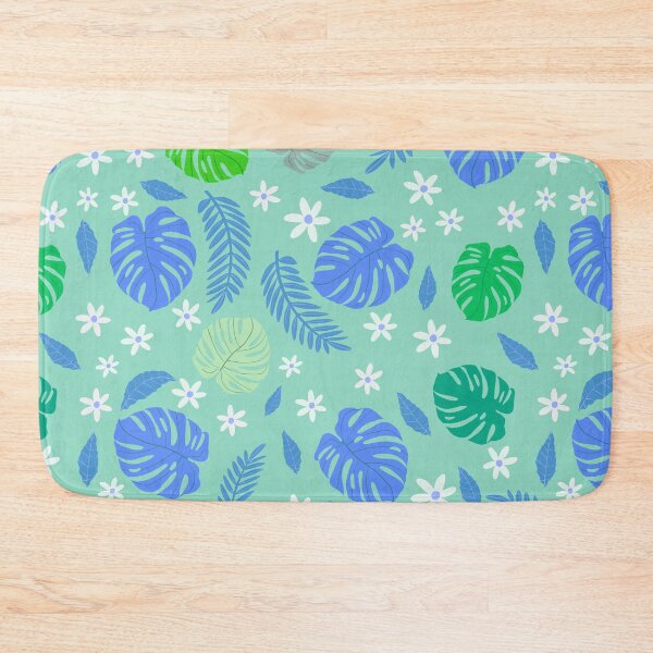 Item preview, Monstera on green background designed and sold by BumbleBearArtUK.