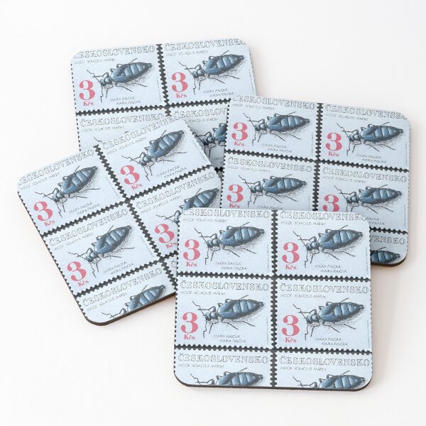 Item preview, Beetle Bug Vintage Postage Stamp designed and sold by Factory57.
