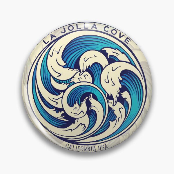 Item preview, La Jolla Cove Beach Waves designed and sold by LanikaiBeach.
