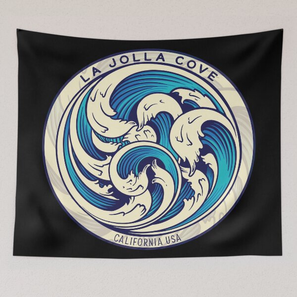 Item preview, La Jolla Cove Beach Waves designed and sold by LanikaiBeach.