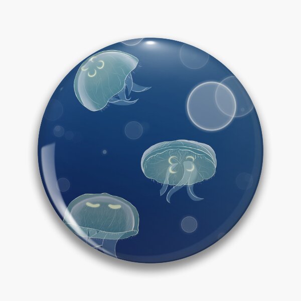 Item preview, Moon Jellies Among the Bubbles designed and sold by Bee-thany.