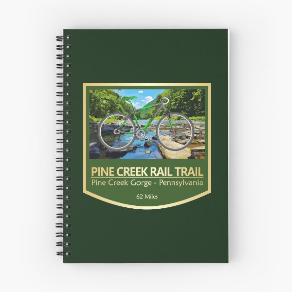 Item preview, Pine Creek Rail Trail (bike2) designed and sold by curranmorgan.