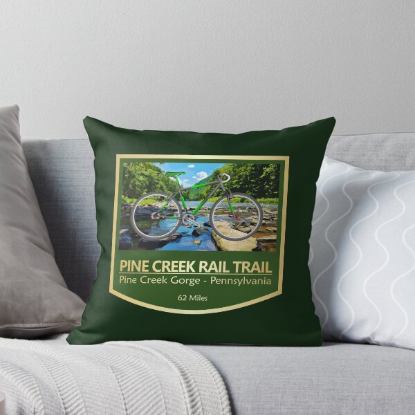 Item preview, Pine Creek Rail Trail (bike2) designed and sold by curranmorgan.