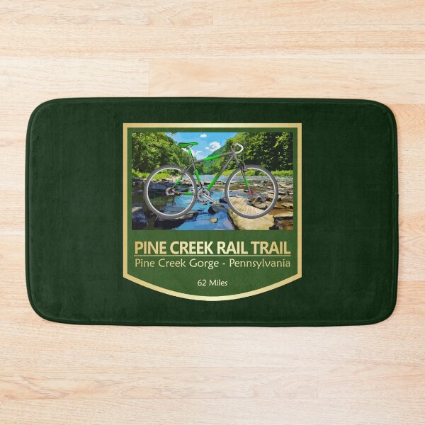Item preview, Pine Creek Rail Trail (bike2) designed and sold by curranmorgan.