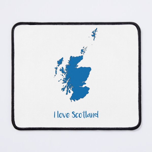 Item preview, I love Scotland Map and Text Design designed and sold by MacPean.