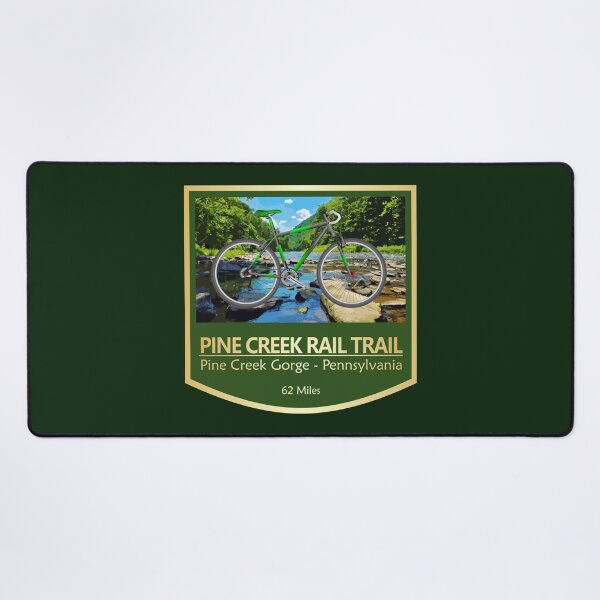Item preview, Pine Creek Rail Trail (bike2) designed and sold by curranmorgan.