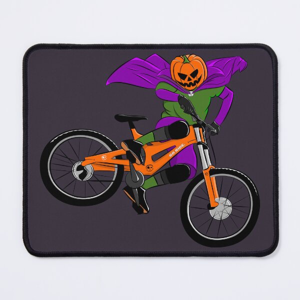 Item preview, Halloween Jack O Lantern Mountainbike Tailwhip designed and sold by RabeDesigns.