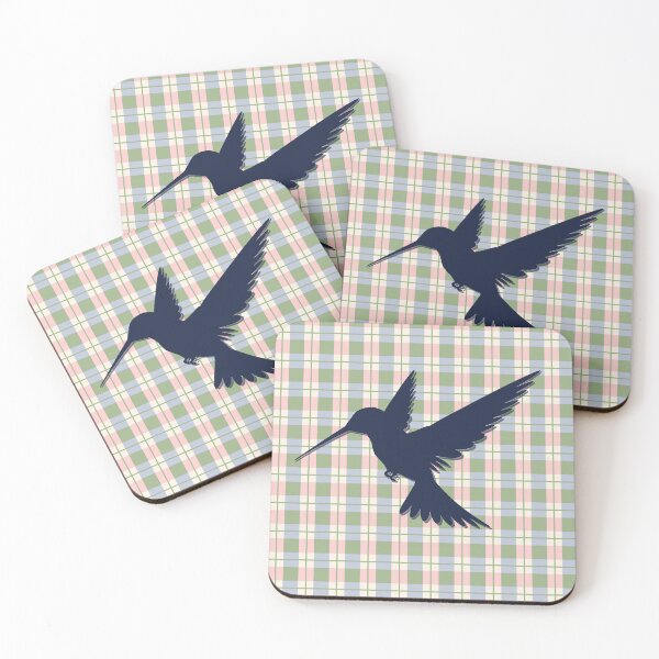 Item preview, Hummingbird on Plaid Background designed and sold by Jessi-Sketches.