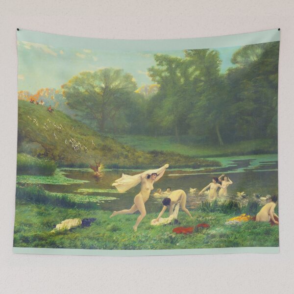 Item preview, Jean-Leon Gerome Diana and Actaeon (Diana Surprised in Her Bath)  designed and sold by TeeARTHY.