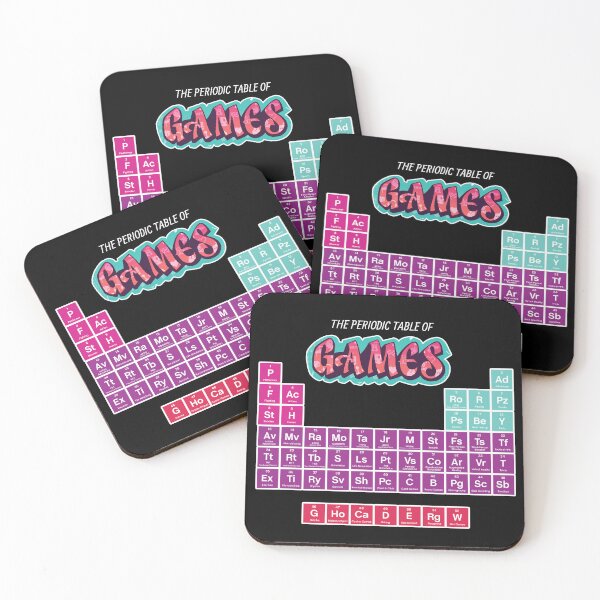 Item preview, Periodic Table of Games designed and sold by CreativeWiz.