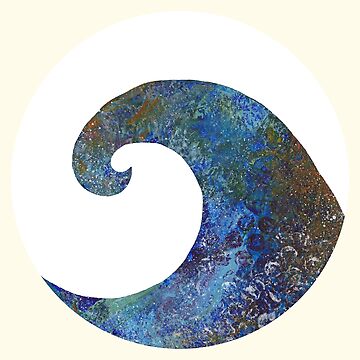 Artwork thumbnail, Street art style wave I by GillianAdams