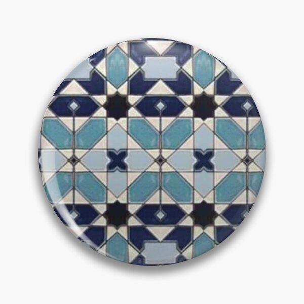 Item preview, decorative geometric mosaic pattern designed and sold by ErhanArt.