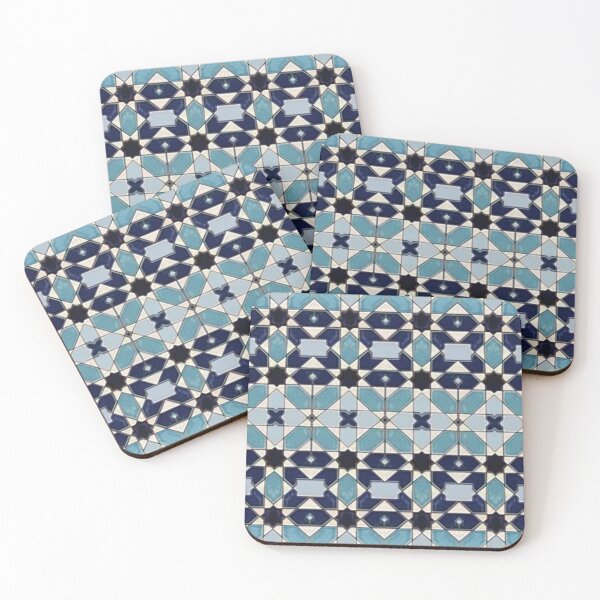 Item preview, decorative geometric mosaic pattern designed and sold by ErhanArt.