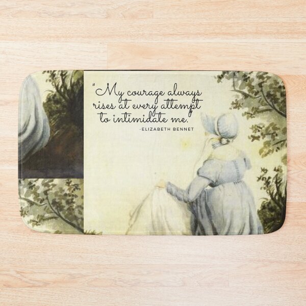 Item preview, Jane Austen | Pride and Prejudice | Elizabeth Bennet Quote designed and sold by WordsToArt.