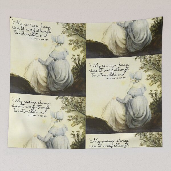 Item preview, Jane Austen | Orgullo y Prejuicio | Cita de Elizabeth Bennet designed and sold by WordsToArt.
