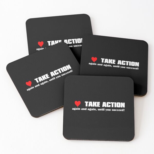 Item preview, Take Action, again and again until you succeed -- Cupideros designed and sold by Cupideros.