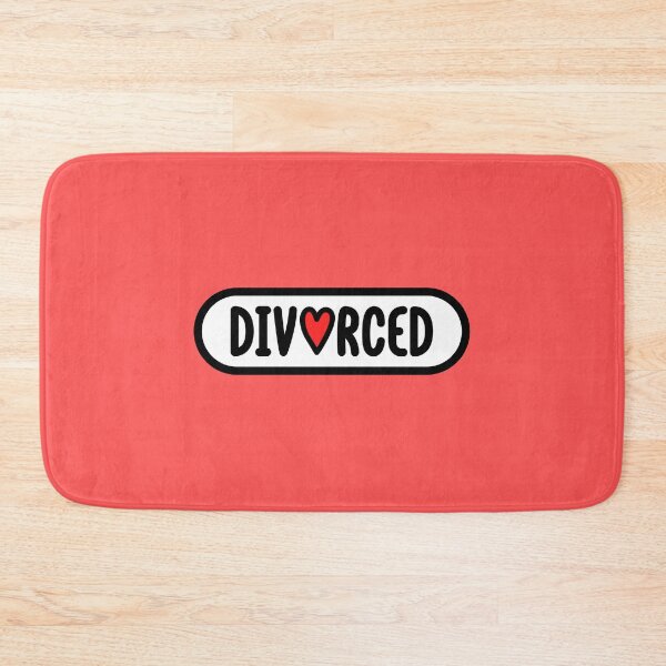 Item preview, 'DIVORCED' bumper sticker designed and sold by Casmeelas.