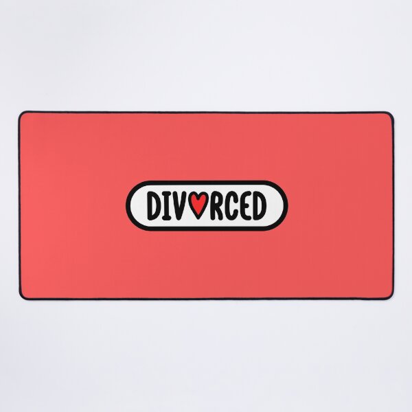 Item preview, 'DIVORCED' bumper sticker designed and sold by Casmeelas.